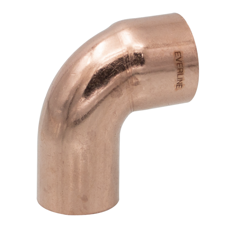 Medené koleno 28/90 MF