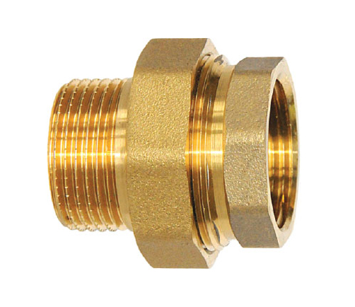 Réz radiátor holender egyenes 6/4