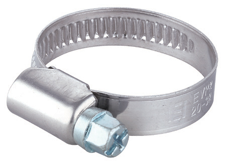 Stainless steel hose clamp 16-25/9x0.6mm